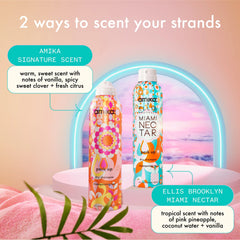 perk up dry shampoo paradise duo limited-edition perk up x Ellis Brooklyn MIAMI NECTAR + signature scent perk up