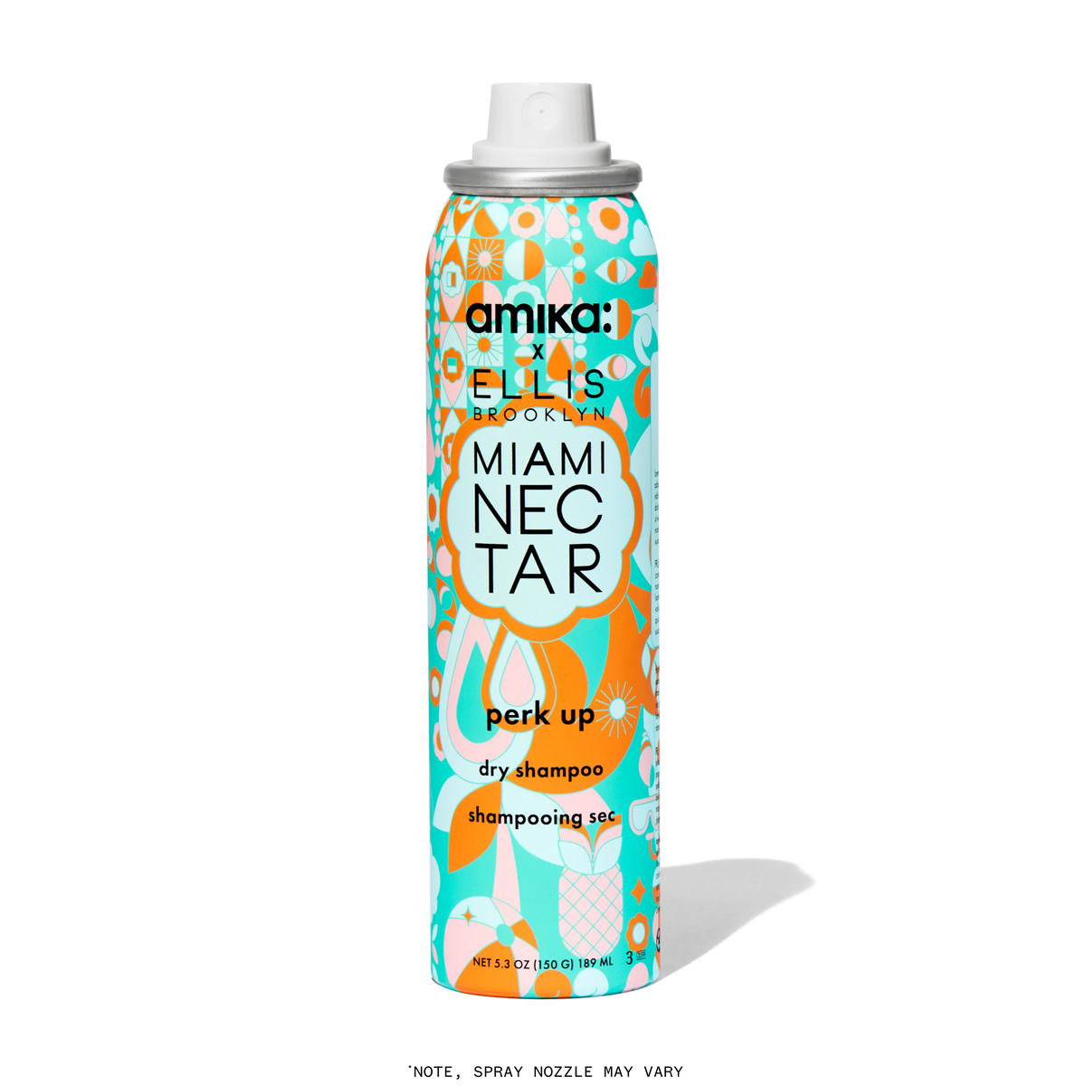 amika x Ellis Brooklyn dry shampoo limited-edition perk up x MIAMI NECTAR fragrance